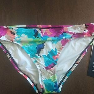 La blanca bikini bottom size 4